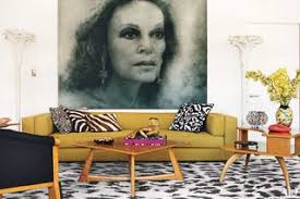 Constructed of a wood frame and fabric. 16 Ways To Decorate With Animal Prints Architectural Digest