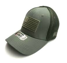 Highland Tactical American Flag Tactical Mesh Flex Fit Hat Olive Size L Xl 844040030999 Ebay Flex Fit Hats Fitted Hats Mesh Baseball Cap