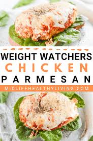 S1 medium zucchini, sliced crosswise into combine the cottage cheese, egg substitute, and parmesan cheese in bowl. Weight Watchers Chicken Parmesan