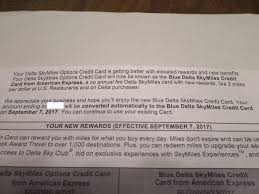 This one is simple, but it's still important. Delta Skymiles Options Credit Cards Have Been Automatically Converted To Blue Delta Skymiles Credit Cards Doctor Of Credit