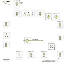 An example circuit of a spdt toggle switch is shown below: A Layout Of The Outlets Switches Dimmers Track Lighting And Recessed Luminaires Is Shown In The Following Diagram Using The Cable Layout Of Figure 13 1 Make A Complete Wiring Diagram Of This