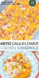 Drain well and pat between several layers of paper towels to dry. Keto Low Carb Chicken Cauliflower Casserole Low Carb Cauliflower Casserole Low Carb Chicken Casserole Keto Recipes Easy