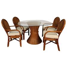 Shop at ebay.com and enjoy fast & free shipping on many items! Sheaf Of Wheat Rattan Dining Table And Chairs For Sale At 1stdibs