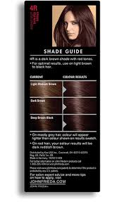 Mix them following the measurements on the back of the bleach packet. Red Brown Hair Color 4r John Frieda
