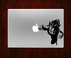 vegeta dragonballz decal stickers for apple macbook pro air retina 13 15 inch laptop decals laptop decal macbook pro dragon ball z