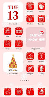 Christmas Aesthetic Ios 14 Icons Holiday Iphone App Icon Etsy In 2020 Wallpaper Iphone Christmas Christmas Apps App Icon