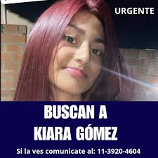 URGENTE ! Buscan a una adolescente de 15 años Se llama Kiara Gómez, tiene  15 años y es de JoséC. Paz, según el relato de su tío, Kiara regresaba  19:30 horas