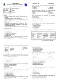 Maybe you would like to learn more about one of these? Soal Viii Pjok K13 Docx