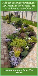 Low Maintenance Front Yard Ideas You Must Know Rachyl Gardening Front Yard Landscaping Rock Garden Landscaping Front Yard Landscaping Design