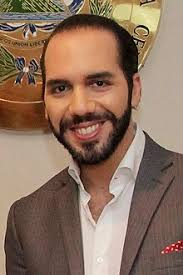 Nayib bukele, y su esposa, gabriele de bukele, participan en conferencia a la prensa en la que anunció su virtual victoria como presidente de el salvador. Nayib Bukele Wikidata