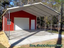 It S Happening We Re Building A Garage Metal Farm Buildings Carport With Storage Building A Garage