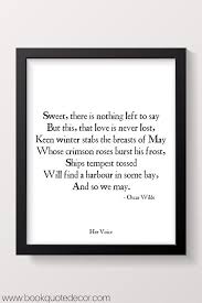 Oscar Wilde Love Poem Print Walldecor Decorideas Wallprintquoteswords Oscarwilde Bedroomwalldecor Bedroomwa Book Quotes Inspirational Quotes Love Poems