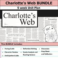 These charlotte's web lesson plans provide questions to go with the book, activities to. Charlotte S Web Unit
