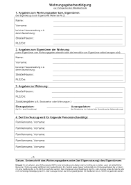 Bestätigung über mietfreies wohnen / aktuell erich schmidt verlag esv. Https Www Bergischgladbach De Module Behoerdenlotse Formularhandler Aspx Id 3287