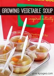 Hands on cooking activities help children develop confidence and skill. Growing Vegetable Soup Cooking Activity Pre K Pages Preschool Cooking Preschool Cooking Activities Vegetable Soup