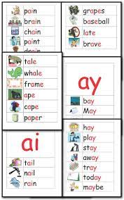 Create A Print Rich Environment For Your Classroom With These 10 Pages Illustrating 34 Long A Words From The A E Ai An Phonics Words Phonics Teaching Phonics