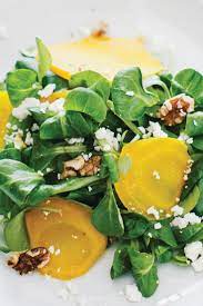Golden Beet Salad With Cider Vinegar Dressing Recipe Recipe Golden Beets Salad Beet Salad Vegetarian Thanksgiving