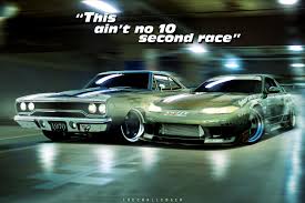 Artstation Fast And The Furious Tokyo Drift Roadrunner Vs Silvia Abimelec Arellano Sports Cars Luxury Fast And Furious Racing