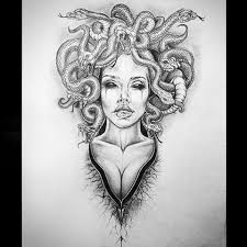 Image Result For Medusa Drawing Medusa Tattoo Medusa Tattoo Design Mythology Tattoos