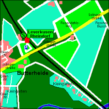 Klicken sie hier und überzeugen sie sich selbst! Leverkusen Karte Stadtplan