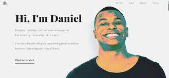 The bold design of this template not only makes the readability easier but also improves the visual aesthetics of the website. 50 Best Personal Website Design Examples And Resources For Your Inspiration 2019 Updated