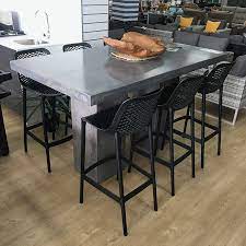 Concrete Bar Tables Raw Collections Noosa Outdoor Furniture Bbq S
