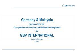 The state plays a significant but declining role in guiding economic activity through macroeconomic plans. Malaysia Germany Lessons Learned