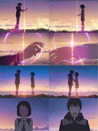 Taki Tachibana Und Mitsuha Miyamizu Ihr Name Peliculas De Anime Fondo De Pantalla De Anime Dibujos Anime De Amor