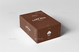 Download Cake Box Mock Up Box Mockup Box Packaging Mockup Mockup Design