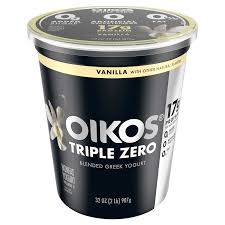 Today, it's as ubiquitous as regular dairy. Dannon Oikos Triple Zero Greek Vanilla Yogurt 32 Oz Greek Meijer Grocery Pharmacy Home More