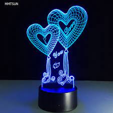Ask any guy and he'll confirm this, telling your girlfriend how much she means to you is the hardest part of being in a relationship. 3d Illusion Lamp Heart Shape Love Light Amazing Gifts For Girlfriend Color Changing 3d Night Light Amazing Gift 3d Illusionillusion Lamp Aliexpress