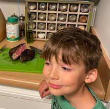 Gibson's Steaks (for real). Happy birthday to my son. ❤️