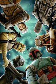 Bounty Hunters Print Star Wars Art Star Wars Artwork Star Wars Images