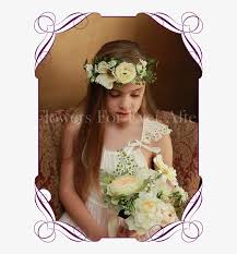 They can easily transform a. Silk Artificial White Boho Wedding Flower Girls Posy Flower 608x822 Png Download Pngkit
