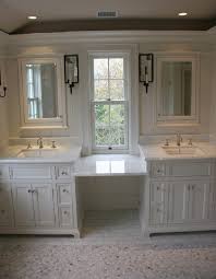 Choosing a bold master bathroom shower tile is another way to spruce up the space. Double Vanity Ideas Traditional Bathroom Toby Leary Fine Woodworking