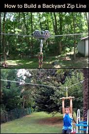 How To Build Your Own Backyard Zip Line Your Projects Obn Ziplining Kids Backyard Playground Zip Line Backyard