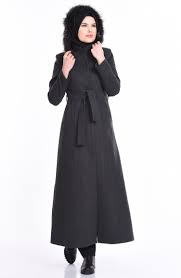 Anthracite Long Coat 1842 03 Sefamerve