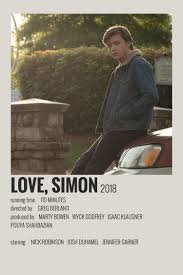 Love Simon In 2020 Film Posters Minimalist Movie Poster Wall Iconic Movie Posters
