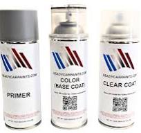 Automotive Primer, Spray Color & Clear Coat | Pick Your Color 100% OEM  Color Match