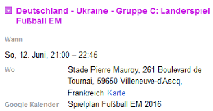 Hier zum spielplan der deutschen nationalmannschaft! Em 2016 Spielplan Fussball Em 2016