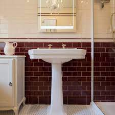 More bathroom wall tile ideas! Traditional Classic Bathroom Tile Ideas