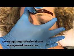 Place the sugar, water and lemon juice in a saucepan. Professional Body Sugaring Eyebrows Eyebrow Sugar Waxing Esthetician Education School Youtube