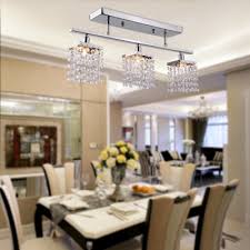clear crystal rectangle semi flush