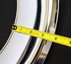 15 X 7 Wheel Trim Ring Rally Wheel Style Round Smooth Edge Each