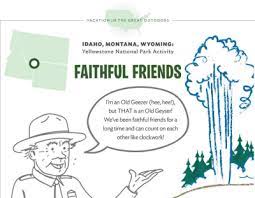 Yellowstone worksheets kids on mainkeys. Yellowstone National Park Activity Sheet Worksheets Printables Scholastic Parents