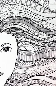 Super Drawing Hair Easy Simple Ideas Zentangle Drawings Zentangle Patterns Zentangle Art