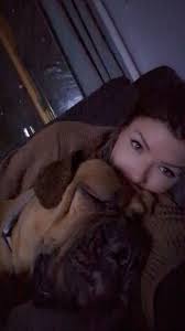 I am a five year Bull Mastiff. I was a puppy once. Then, I was a mom. Now,  I am a Grandma. My owner wasn't able to care for our extended family