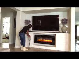 Choice how to build a mantel for electric fireplace insert replace existing woodwind stovepipe state tear a ancestry. Diy Electric Fireplace How To Style A Fireplace Mantel Youtube
