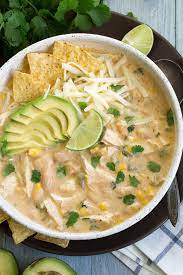 This is a healthy chili that you can actually feel good about eating: White Chicken Chili Best Ever Cooking Classy