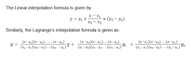 Linear interpolation is a mathematical method of using the equation of a line in order to find a new data with other words, with linear interpolation and extrapolation, we can find new data points by. Interpolation Definition Formula Methods Uses